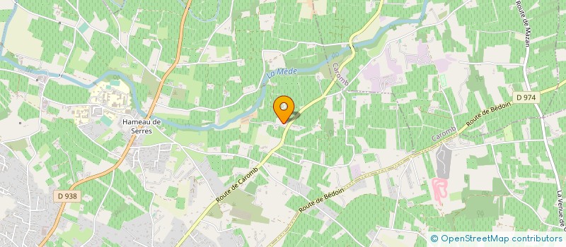 localisation de l'entreprise MONSIEUR JEREMY JAMES  CARPENTRAS