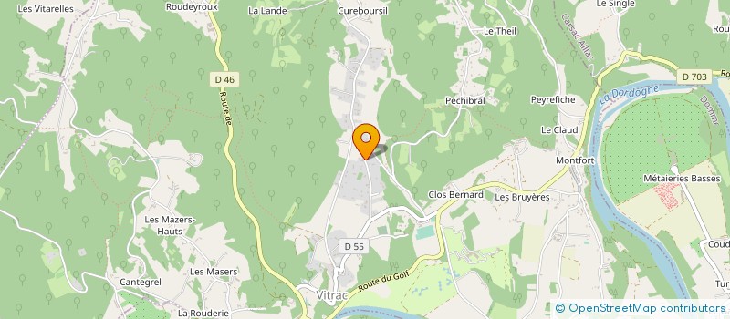 localisation de l'entreprise MONSIEUR JEREMY JARLAND à VITRAC