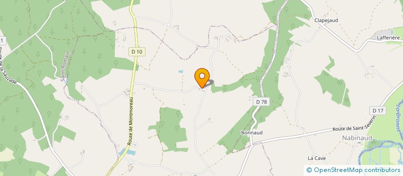 localisation de l'entreprise MONSIEUR JEREMY JAUBERT  LAPRADE