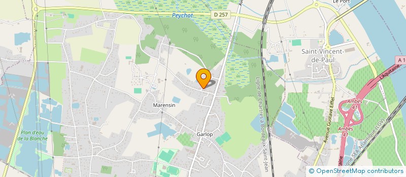 localisation de l'entreprise MONSIEUR JEREMY JAYET  AMBARES-ET-LAGRAVE