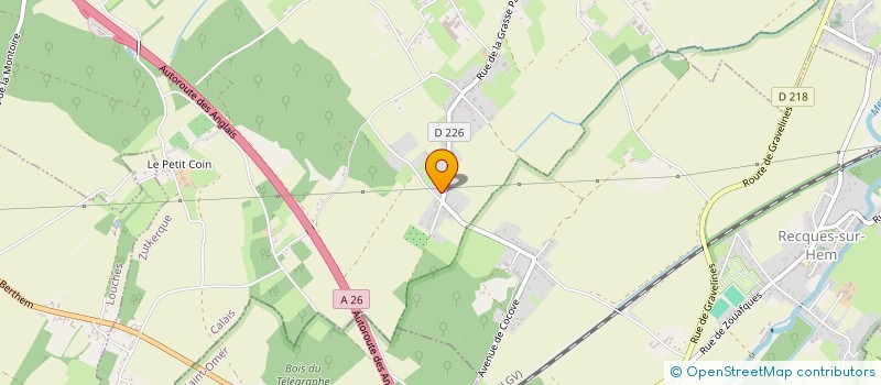 localisation de l'entreprise MONSIEUR JEREMY JEANNOT  ZUTKERQUE