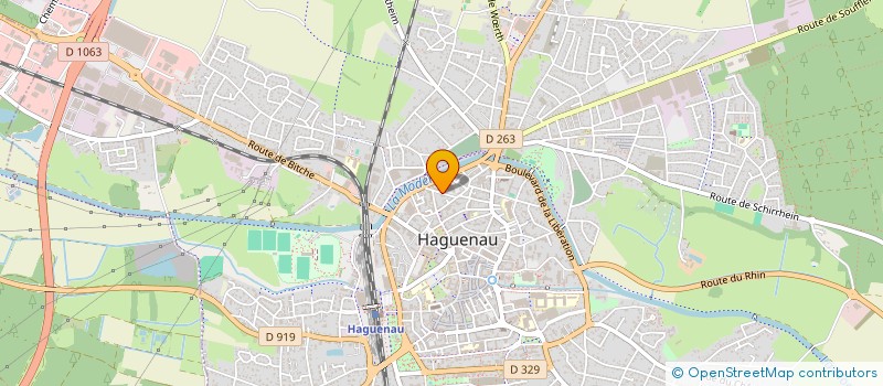 localisation de l'entreprise MONSIEUR JEREMY JEANTROUX à HAGUENAU