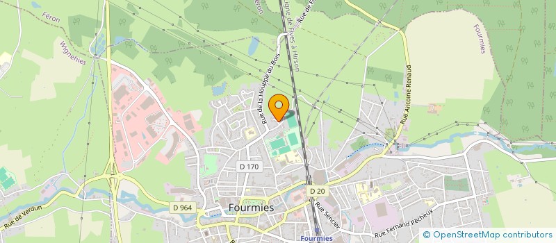 localisation de l'entreprise MONSIEUR JEREMY JOUNIAUX  FOURMIES
