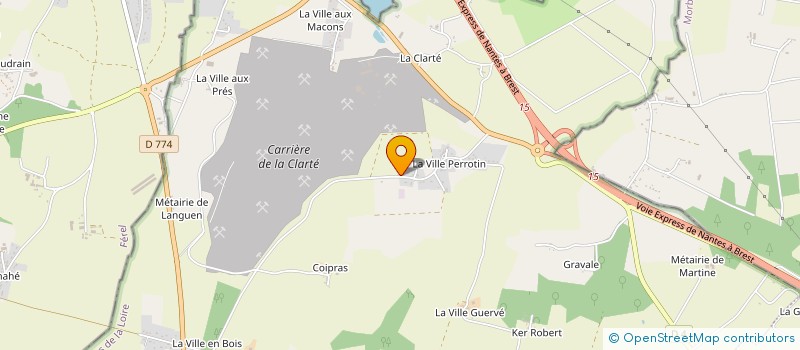 localisation de l'entreprise MONSIEUR JEREMY JOUSSEAUME à HERBIGNAC