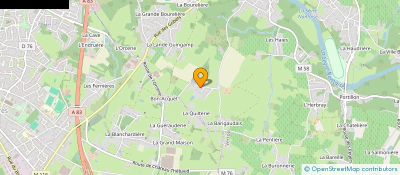 localisation de l'entreprise MONSIEUR JEREMY JUHEL à VERTOU