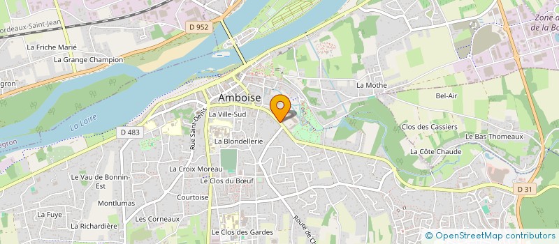 localisation de l'entreprise MONSIEUR JEREMY JULIEN  AMBOISE