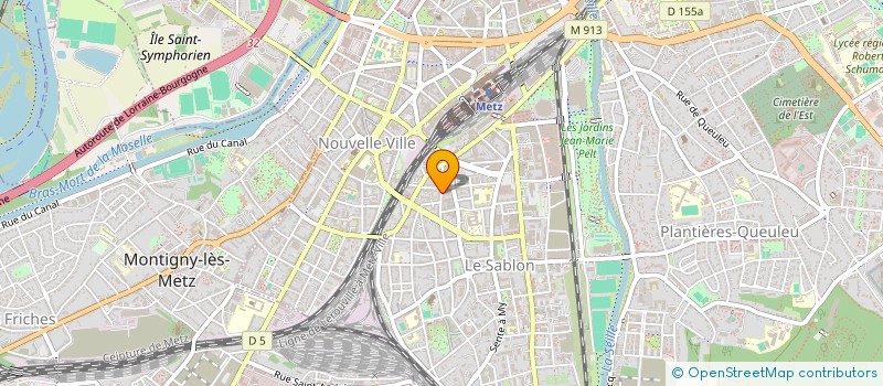 localisation de l'entreprise MONSIEUR JEREMY KANAL  METZ