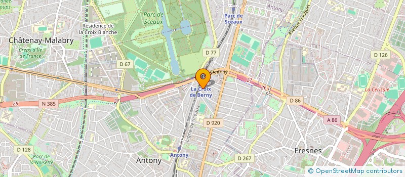 localisation de l'entreprise MONSIEUR JEREMY KHETTAB à ANTONY