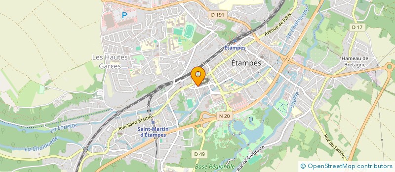 localisation de l'entreprise MONSIEUR JEREMY KIMPESA  ETAMPES