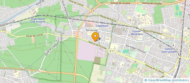 localisation de l'entreprise MONSIEUR JEREMY KNIPPER  WINTZENHEIM