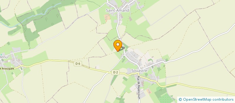 localisation de l'entreprise MONSIEUR JEREMY KOUBICHE  SAILLY-AU-BOIS