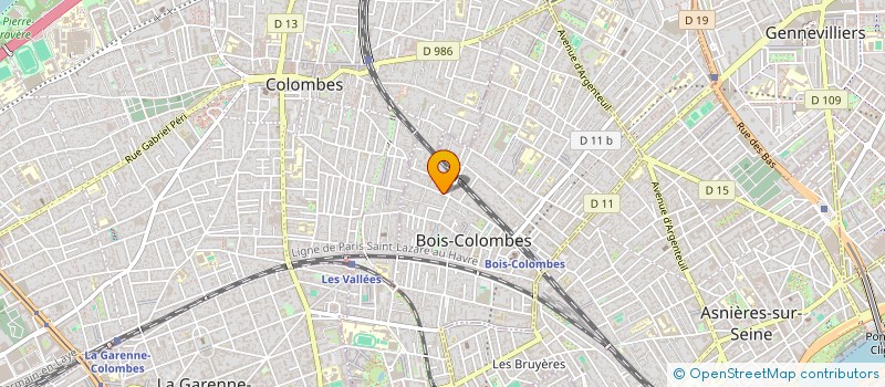 localisation de l'entreprise MONSIEUR JEREMY KURZENNE à BOIS-COLOMBES