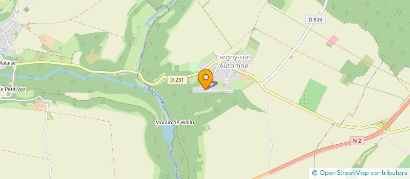 localisation de l'entreprise MONSIEUR JEREMY KUSIAK  LARGNY-SUR-AUTOMNE