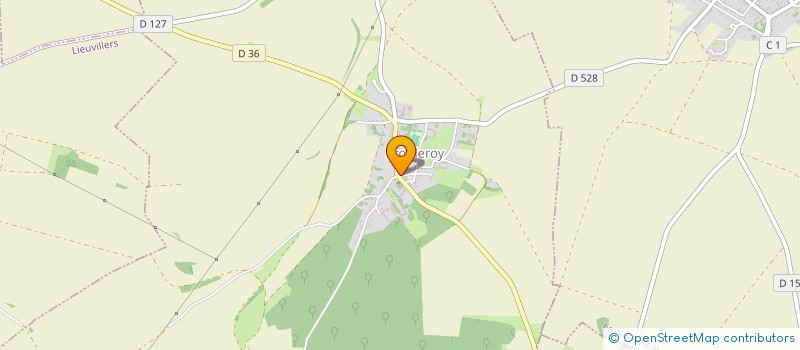 localisation de l'entreprise MONSIEUR JEREMY LACAILLE  PRONLEROY