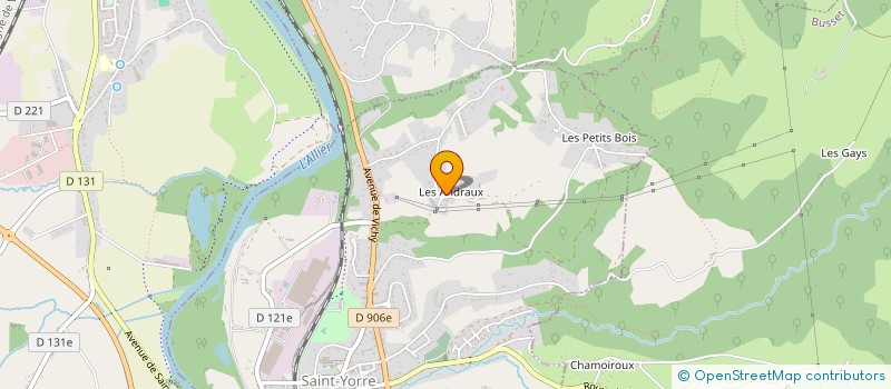 localisation de l'entreprise MONSIEUR JEREMY LACROIX à SAINT-YORRE
