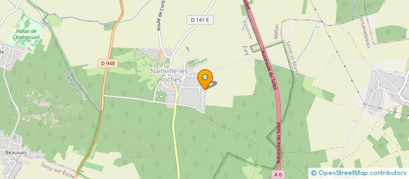 localisation de l'entreprise MONSIEUR JEREMY LAFOSSE  NAINVILLE-LES-ROCHES