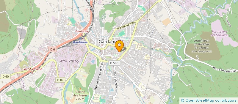 localisation de l'entreprise MONSIEUR JEREMY LAI à GARDANNE