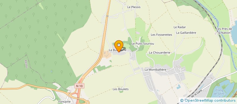 localisation de l'entreprise MONSIEUR JEREMY LAJOTTE à FRETEVAL