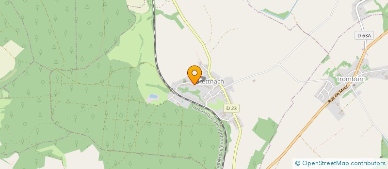 localisation de l'entreprise MONSIEUR JEREMY LALIN  BRETTNACH