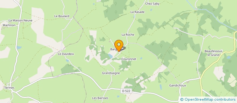 localisation de l'entreprise MONSIEUR JEREMY LAMADON  SAINT-PRIEST-DES-CHAMPS