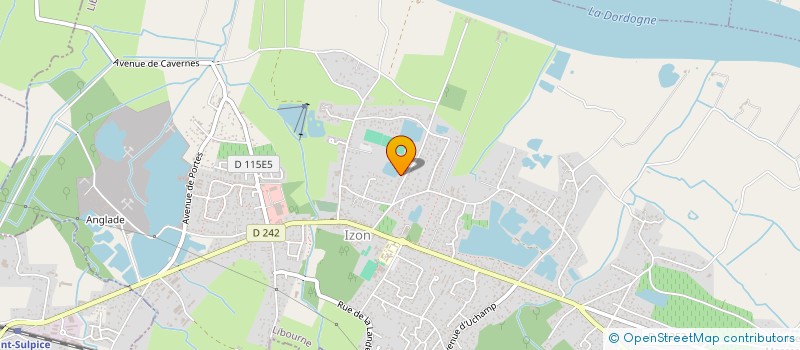 localisation de l'entreprise MONSIEUR JEREMY LAMARGOT  IZON
