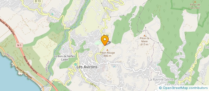 localisation de l'entreprise MONSIEUR JEREMY LAMBERT  LES AVIRONS