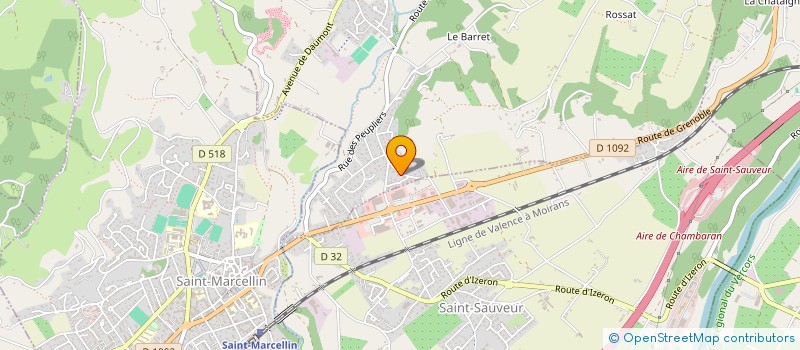localisation de l'entreprise MONSIEUR JEREMY LAMBERT à SAINT-VERAND