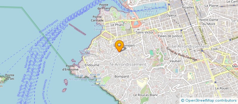 localisation de l'entreprise MONSIEUR JEREMY LAMBERTI  MARSEILLE