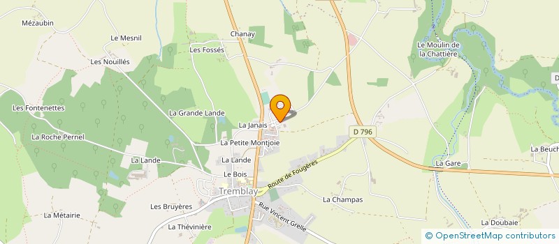 localisation de l'entreprise MONSIEUR JEREMY LAMER  VAL-COUESNON