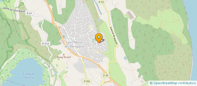 localisation de l'entreprise MONSIEUR JEREMY LAMIC  SAINT-MITRE-LES-REMPARTS