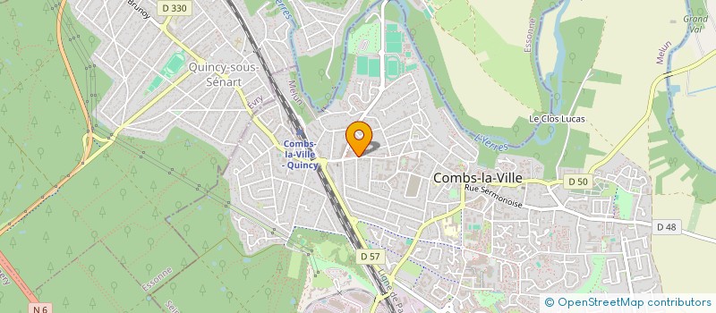 localisation de l'entreprise MONSIEUR JEREMY LANCELIN  COMBS-LA-VILLE