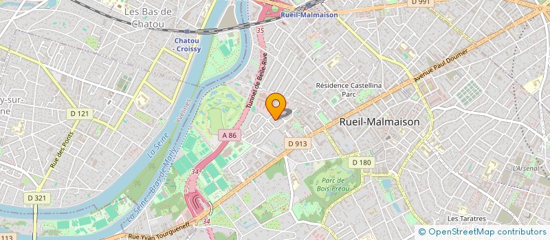 localisation de l'entreprise MONSIEUR JEREMY LANFRANCHI à RUEIL-MALMAISON