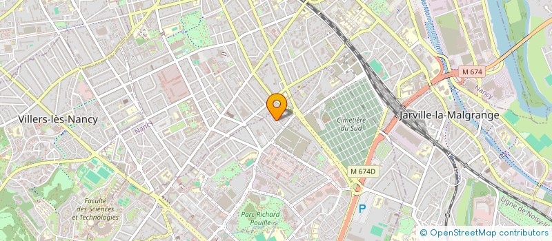 localisation de l'entreprise MONSIEUR JEREMY LANISTA  VANDUVRE-LES-NANCY