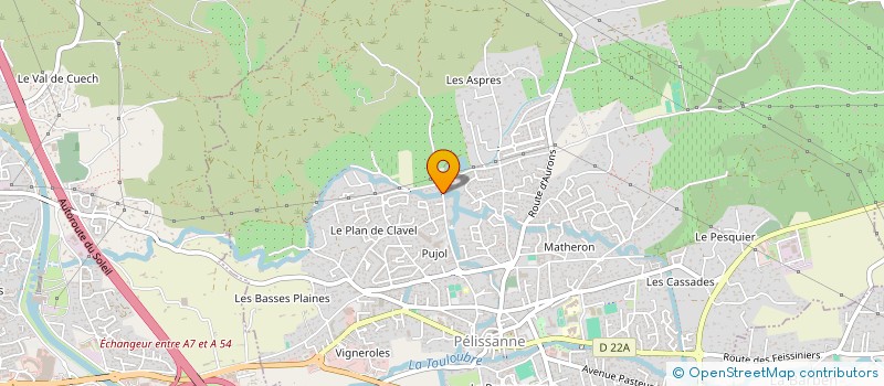 localisation de l'entreprise MONSIEUR JEREMY LANNES à PELISSANNE