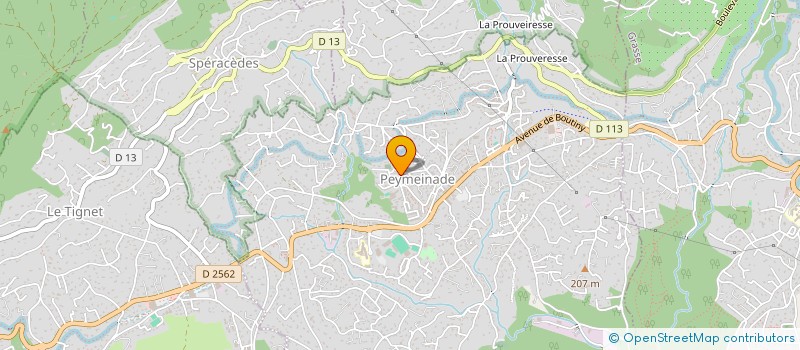 localisation de l'entreprise MONSIEUR JEREMY LARIBI  PEYMEINADE