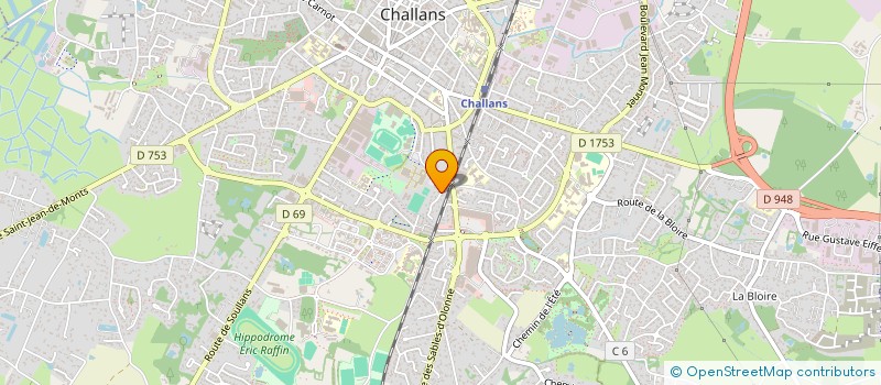 localisation de l'entreprise MONSIEUR JEREMY LARROCHE à CHALLANS