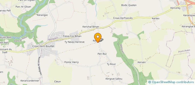 localisation de l'entreprise MONSIEUR JEREMY LAURENT à TREGUNC