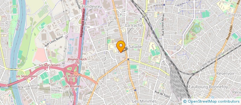 localisation de l'entreprise MONSIEUR JEREMY LAURENT  TOULOUSE