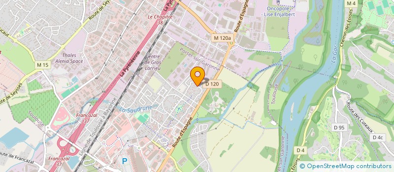 localisation de l'entreprise MONSIEUR JEREMY-LAURENT LOSBAR à COLOMIERS