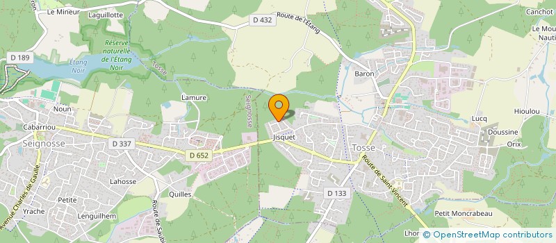 localisation de l'entreprise MONSIEUR JEREMY LE GOFF  TOSSE