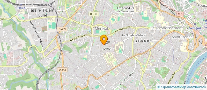 localisation de l'entreprise MONSIEUR JEREMY LE GOFF à LYON