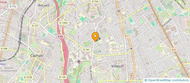 localisation de l'entreprise MONSIEUR JEREMY LE GRAET  VILLEJUIF