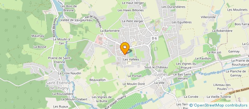 localisation de l'entreprise MONSIEUR JEREMY LE GRUIEC  LUYNES