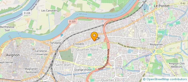 localisation de l'entreprise MONSIEUR JEREMY LE KVERNE  AVIGNON