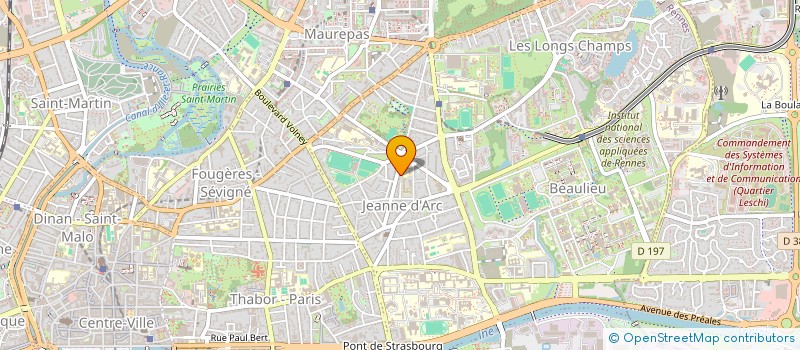 localisation de l'entreprise MONSIEUR JEREMY LE ROUX  RENNES