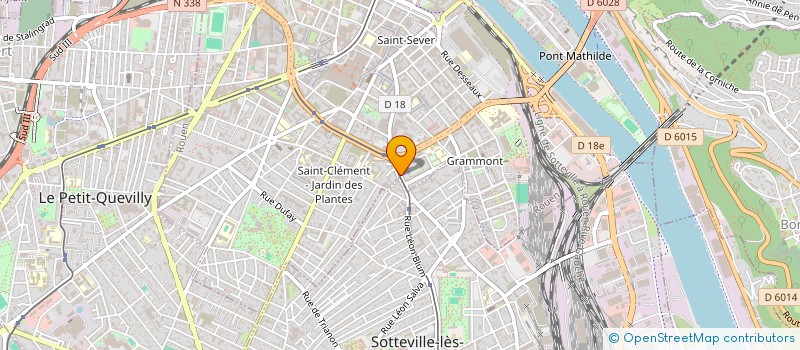 localisation de l'entreprise MONSIEUR JEREMY LEBAIR  ROUEN