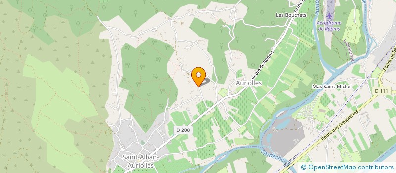 localisation de l'entreprise MONSIEUR JEREMY LEBRE  SAINT-ALBAN-AURIOLLES