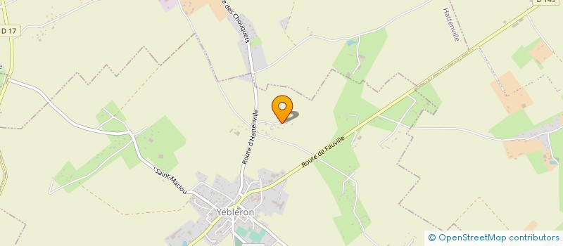 localisation de l'entreprise MONSIEUR JEREMY LECANU  YEBLERON