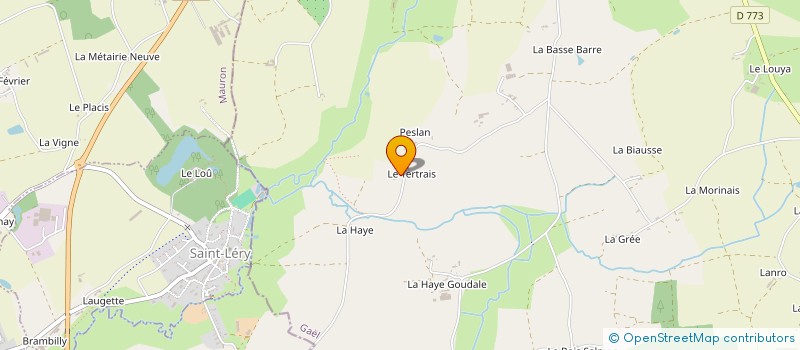 localisation de l'entreprise MONSIEUR JEREMY LECHEVALIER  GAEL