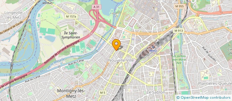 localisation de l'entreprise MONSIEUR JEREMY LECLERC  METZ